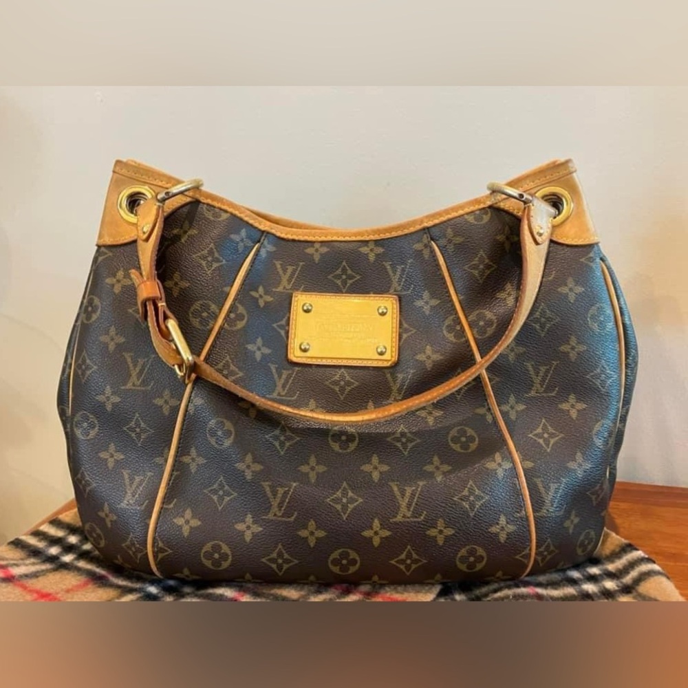 💯 Authentic Louis Vuitton Galliera Hobo Shoulder Bag Tote